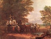 Thomas Gainsborough The Harvest wagon china oil painting reproduction